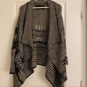 Vintage Yigal Azrouël Grey and Black Sweater S/M